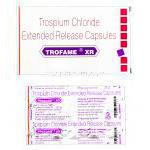 トロフェイム　XR,サンクチュラXRジェネリック，塩化トロスピウム 60mg 徐放性錠